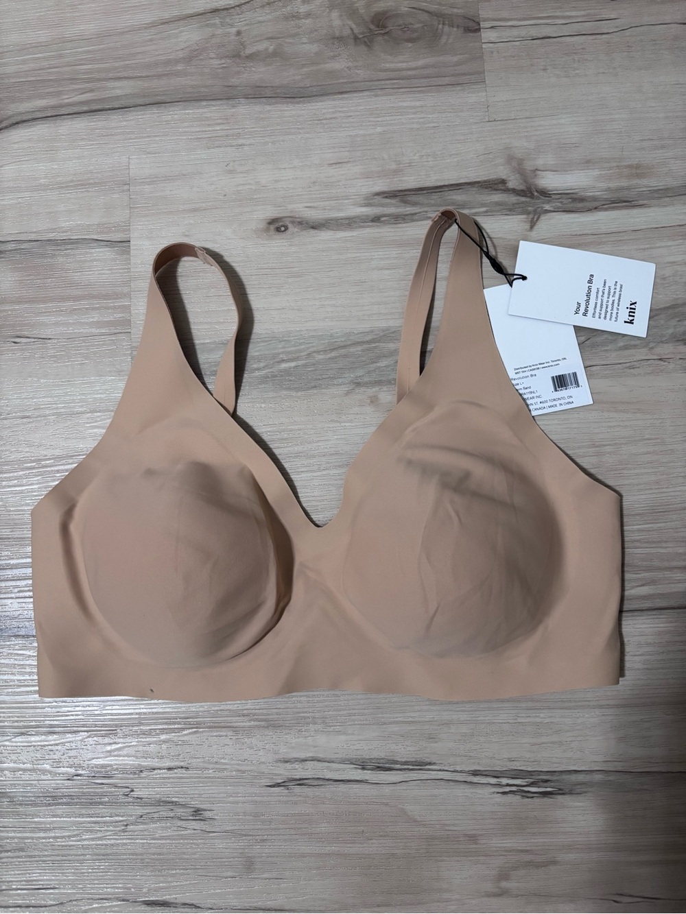 Knix Revolution Bra - Warm Sand